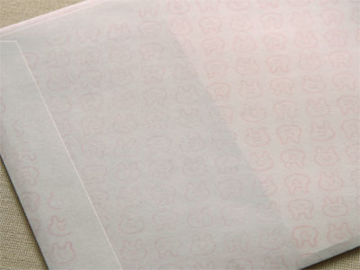 第5回 オリジナルデザインの地紋付き窓封筒