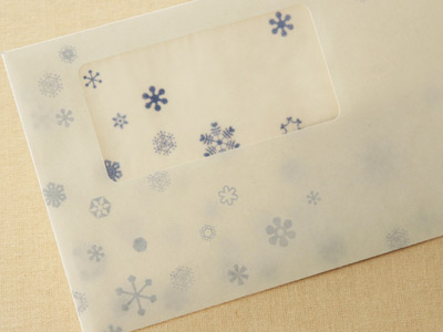 第5回 オリジナルデザインの地紋付き窓封筒