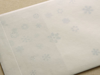 第5回 オリジナルデザインの地紋付き窓封筒