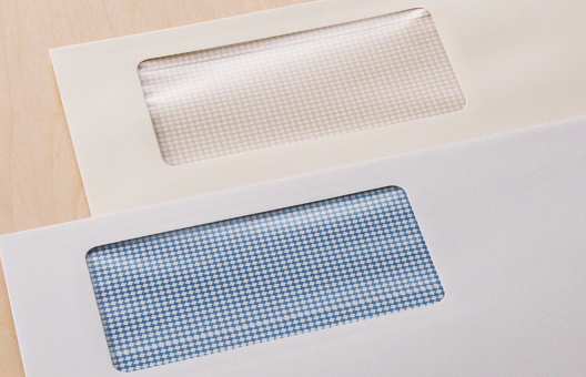 第5回 オリジナルデザインの地紋付き窓封筒