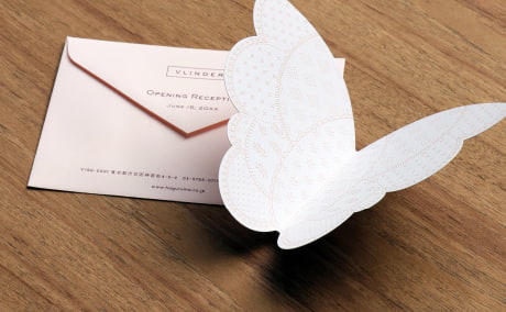 楽しさ溢れるダイカット