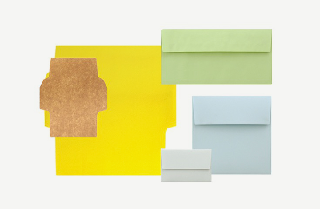 【封筒】デザインやコストに合わせた封筒の作り方