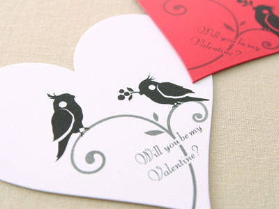 第4回　赤と白のハート型カードをデザイン