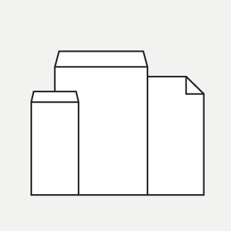 形・サイズ・紙素材を選ぶ