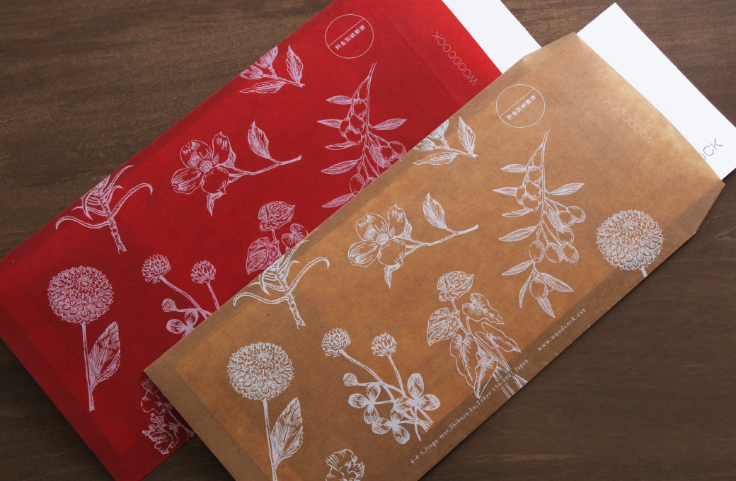 ロウ引きの封筒・シート