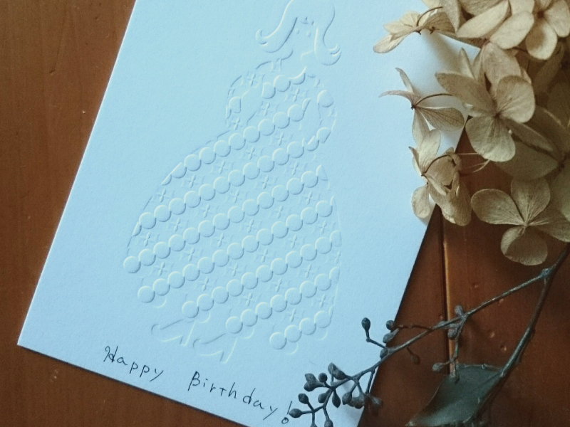 第16回 超特厚カードへの空押し&エンボス加工