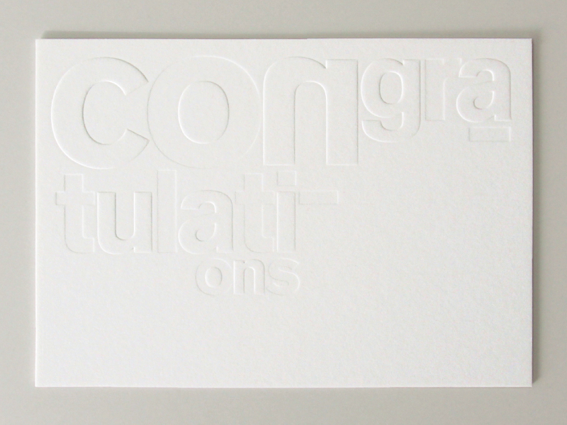 第16回 超特厚カードへの空押し&エンボス加工