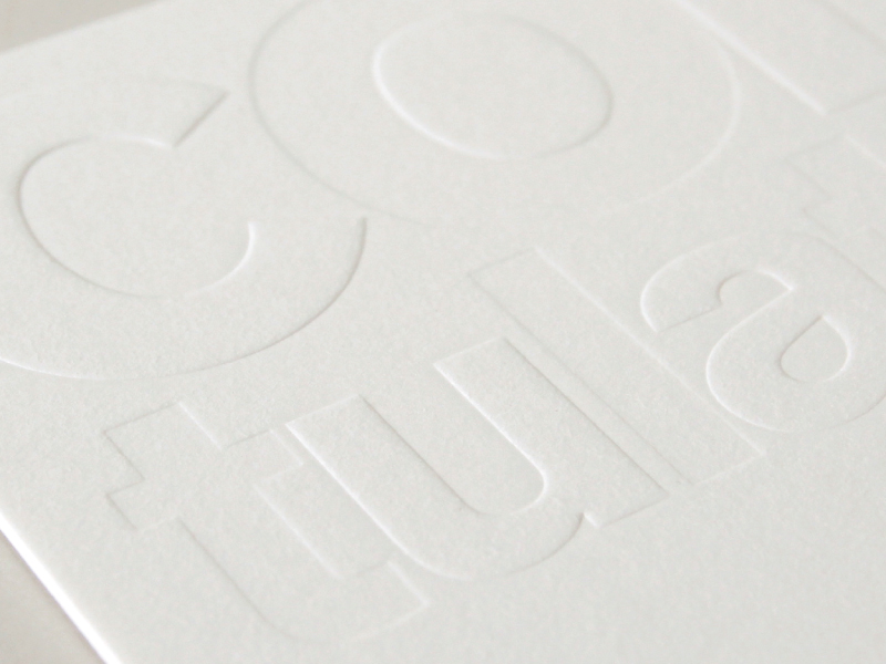 第16回 超特厚カードへの空押し&エンボス加工