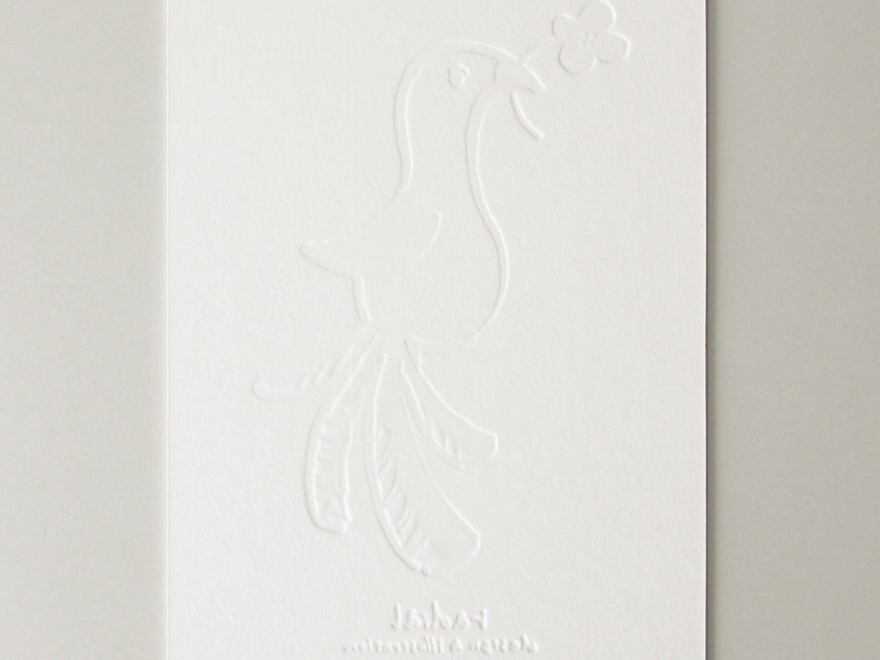 第16回 超特厚カードへの空押し&エンボス加工