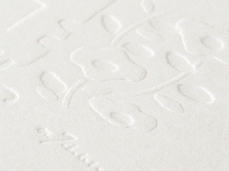 第16回 超特厚カードへの空押し&エンボス加工