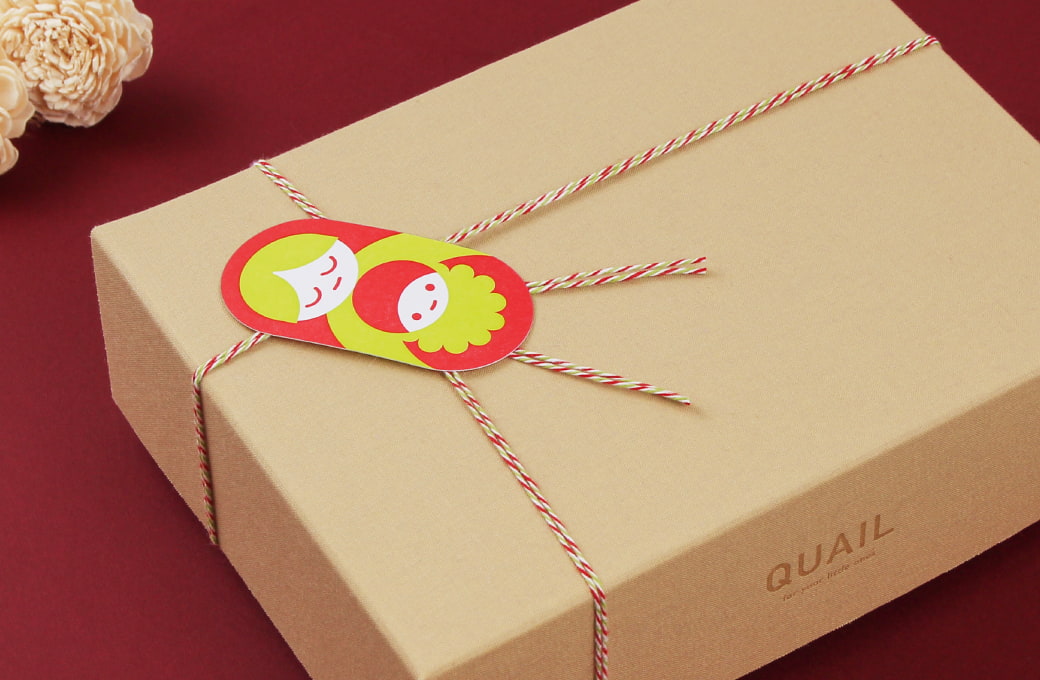 ギフト用シール・ロゴステッカー・封緘シール