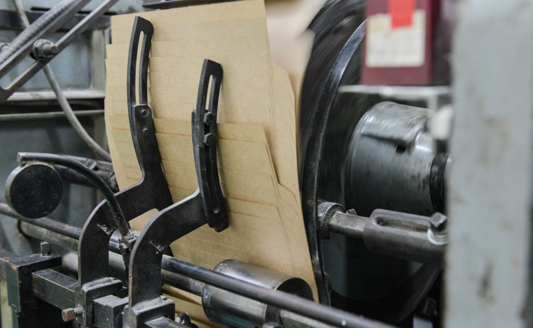 封筒づくりの技術