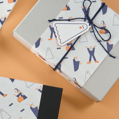 秋冬シーズンに使えるラッピング用品