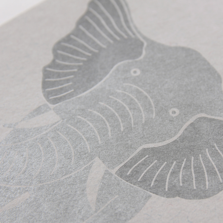 紙ホワイト×印刷色ホワイト