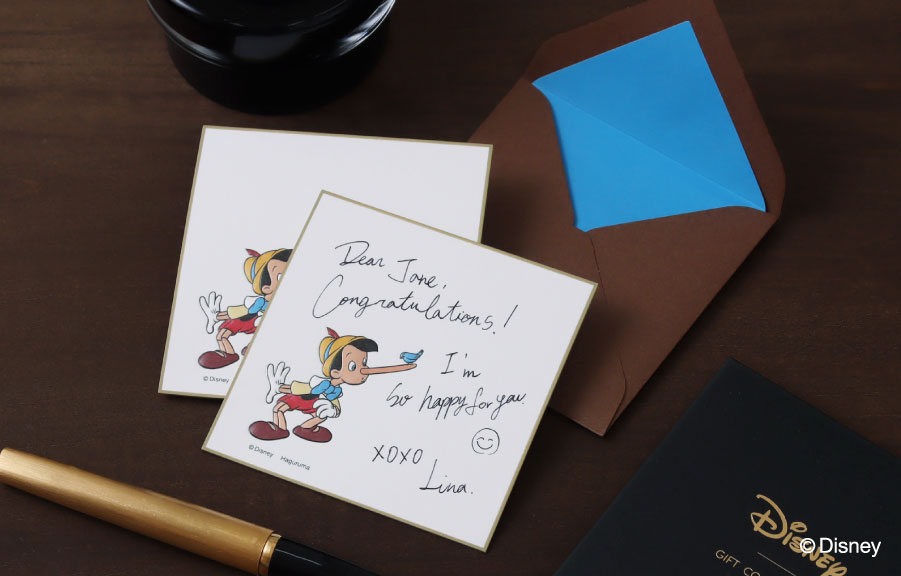 洗練されたミニメッセージカードセット