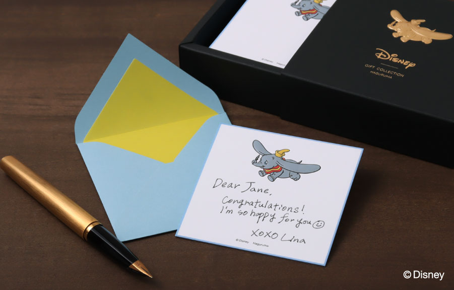 洗練されたミニメッセージカードセット