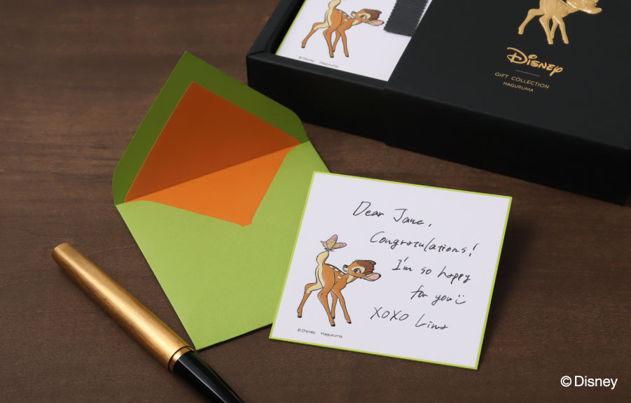 洗練されたミニメッセージカードセット