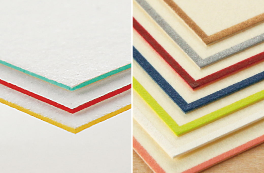 エッジカラー加工色・ボーダード加工色について