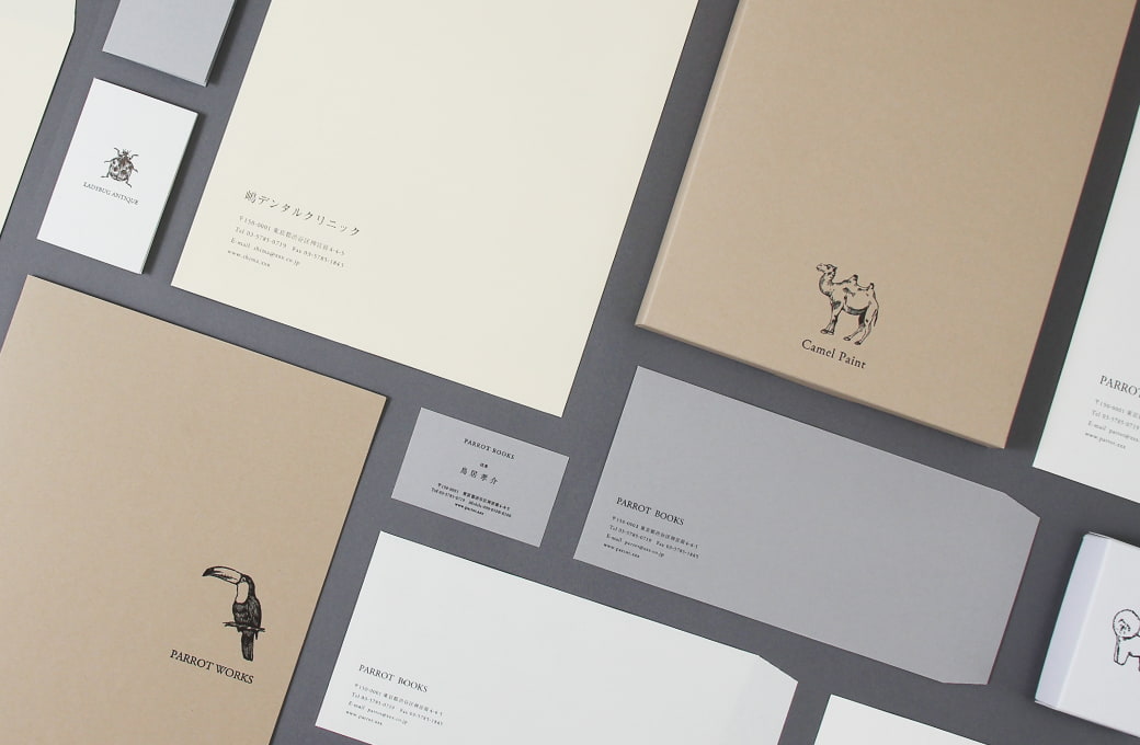 定番デザインの印刷注文