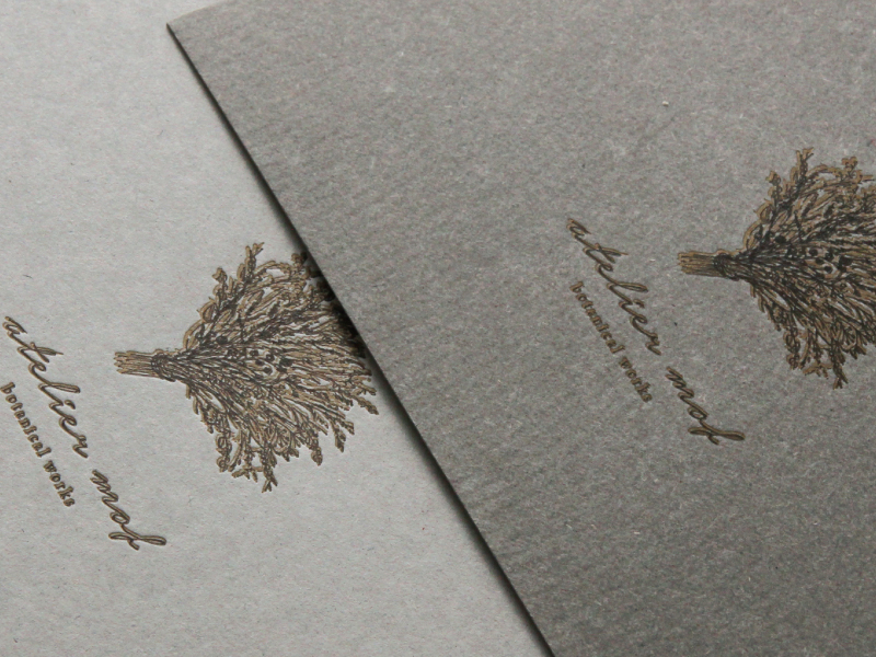 第17回 カードへの活版印刷×ロウ引き加工