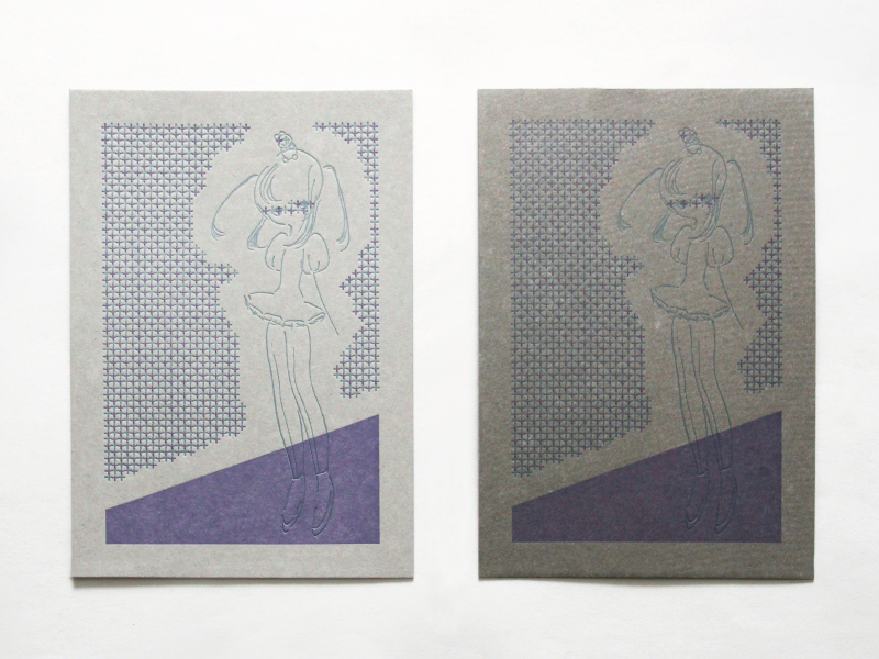 第17回 カードへの活版印刷×ロウ引き加工