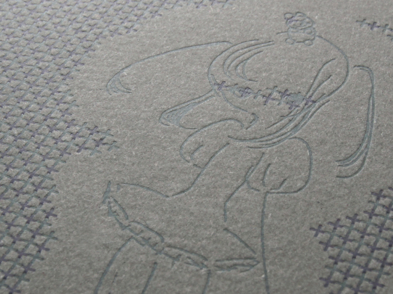 第17回 カードへの活版印刷×ロウ引き加工