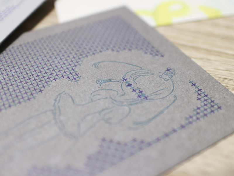 第17回 カードへの活版印刷×ロウ引き加工