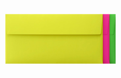 第3回　フラッシュカラーの封筒