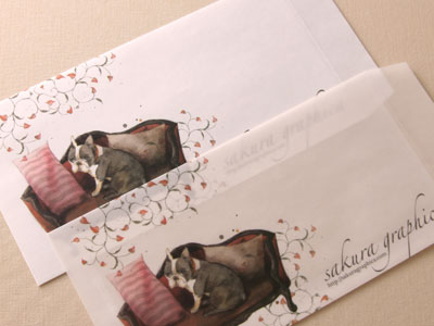 第1回　ロウ引き加工封筒