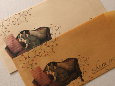 第1回　ロウ引き加工封筒