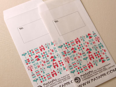 第1回　ロウ引き加工封筒