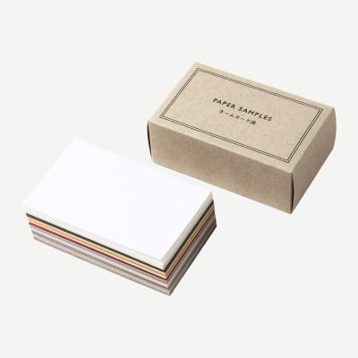 紙素材・印刷加工サンプル