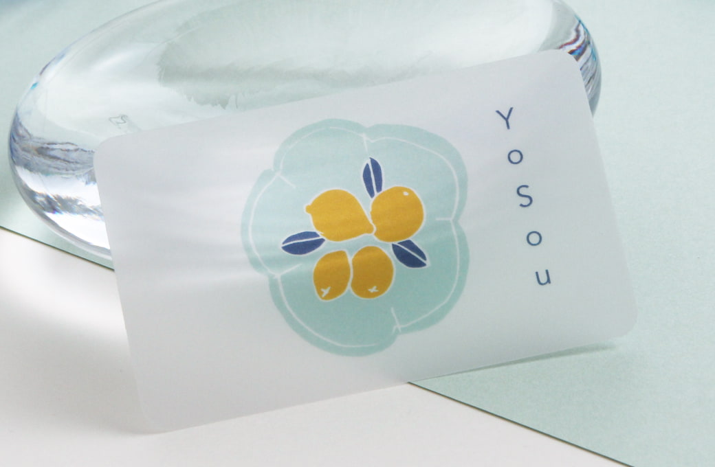 トレーシングの封筒・カード・タグ・冊子