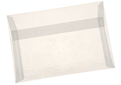 第9回　トレーシングペーパーに空押し