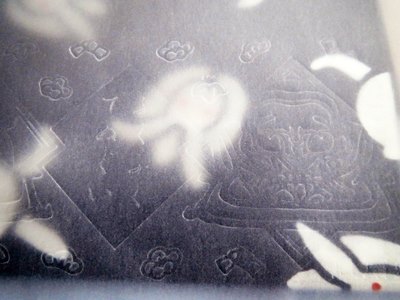 第9回　トレーシングペーパーに空押し