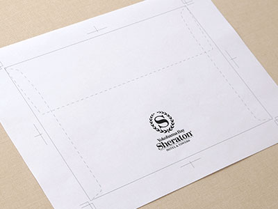 第9回　トレーシングペーパーに空押し