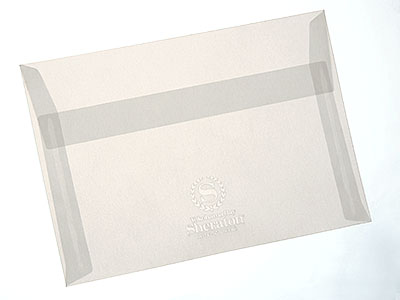 第9回　トレーシングペーパーに空押し