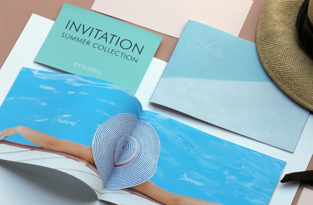 夏の案内状・イベントツール