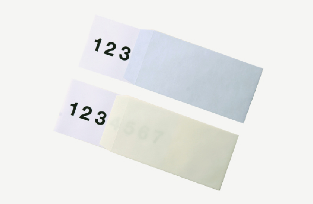 【封筒】透けない封筒で情報保護