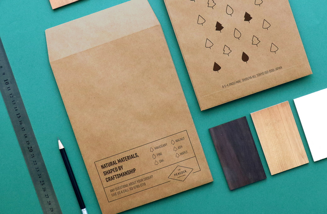 ブラウン・クラフトの封筒・袋