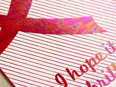 第7回　箔押し×箔押し