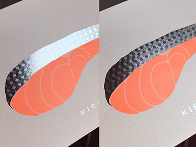 第13回　2段腐食版を使った箔押し加工