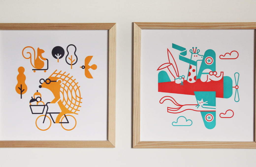 大判サイズ(A3・A2・B2)活版印刷ポスター