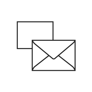 洋2ダイア封筒＋Pカード