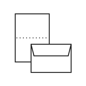 洋2カマス封筒＋A5カバー