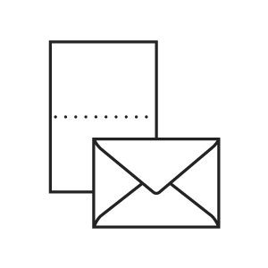 洋2ダイア封筒＋A5カバー