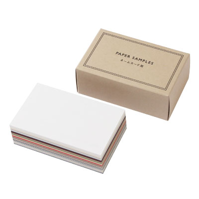 紙素材・印刷加工サンプル