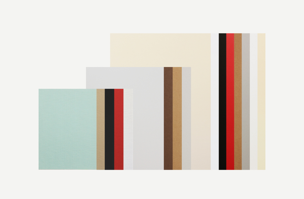 紙素材・印刷加工サンプル