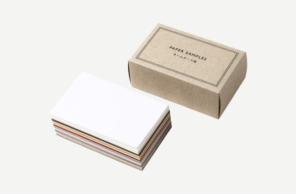 紙素材・印刷加工サンプル