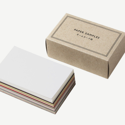 紙素材・印刷加工サンプル